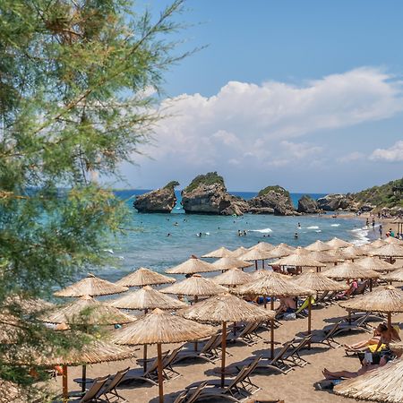 Porto Zorro Beach Hotel Xirokástellon Dış mekan fotoğraf