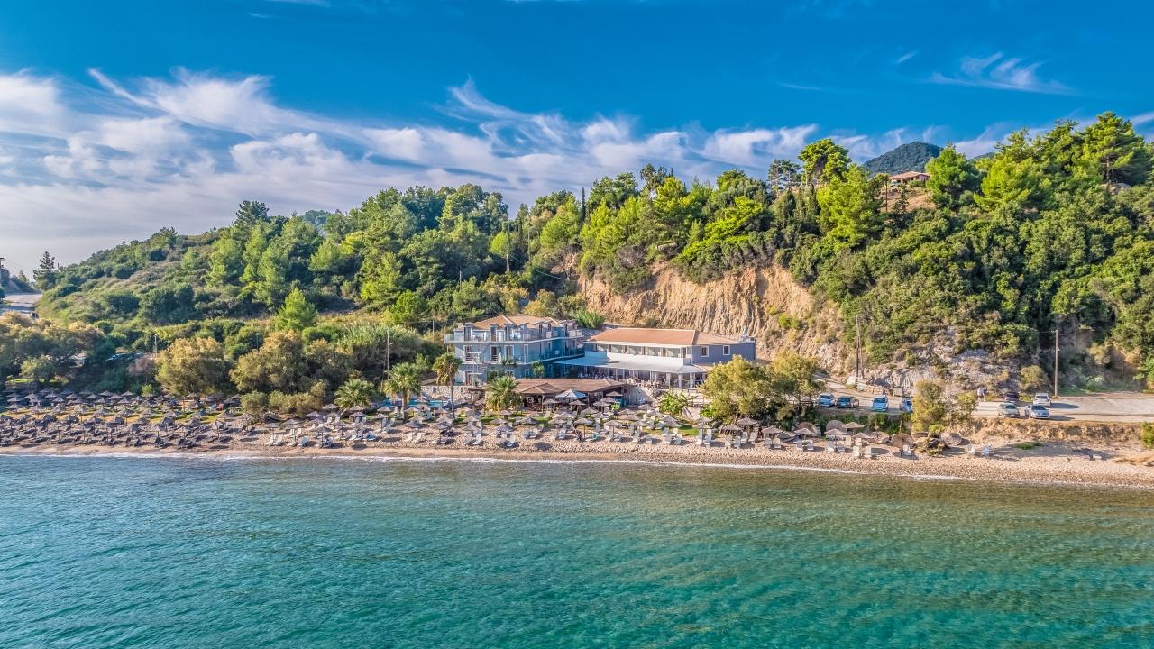 Porto Zorro Beach Hotel Xirokástellon Dış mekan fotoğraf