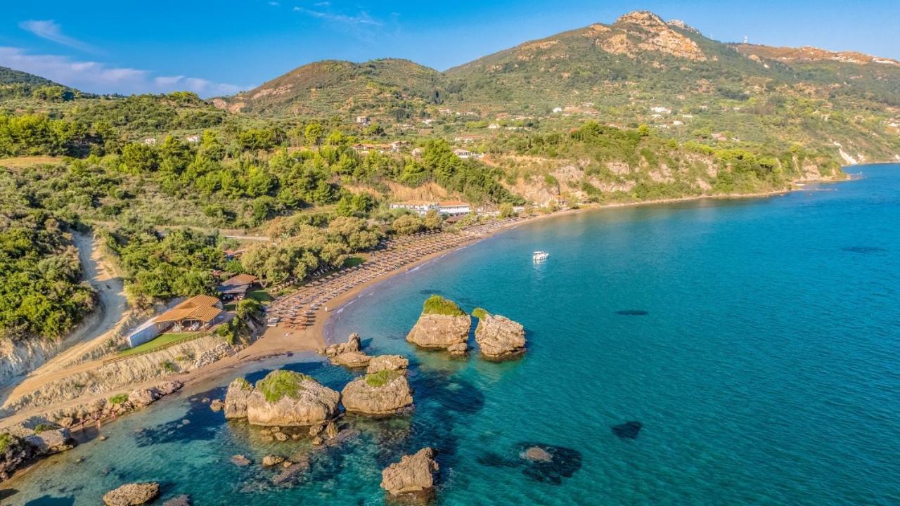 Porto Zorro Beach Hotel Xirokástellon Dış mekan fotoğraf