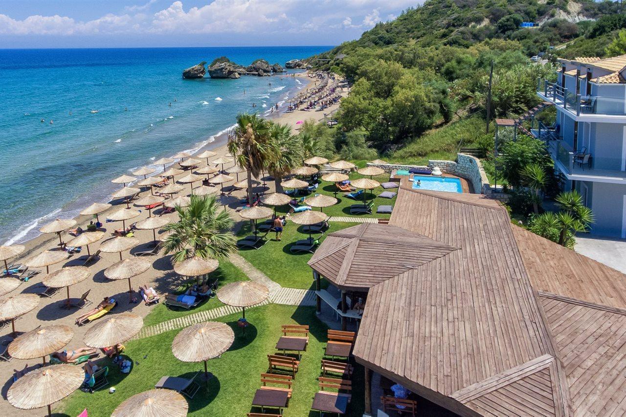 Porto Zorro Beach Hotel Xirokástellon Dış mekan fotoğraf