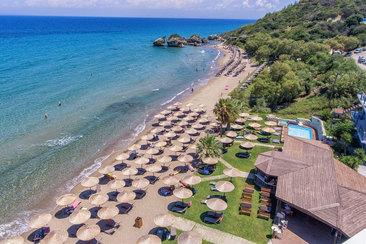 Porto Zorro Beach Hotel Xirokástellon Dış mekan fotoğraf